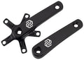 Black Promax SQ-1 square taper BMX crank arm set, 170mm