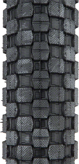 Kenda K-Rad BMX tire tread detail, 20x1.95, Black