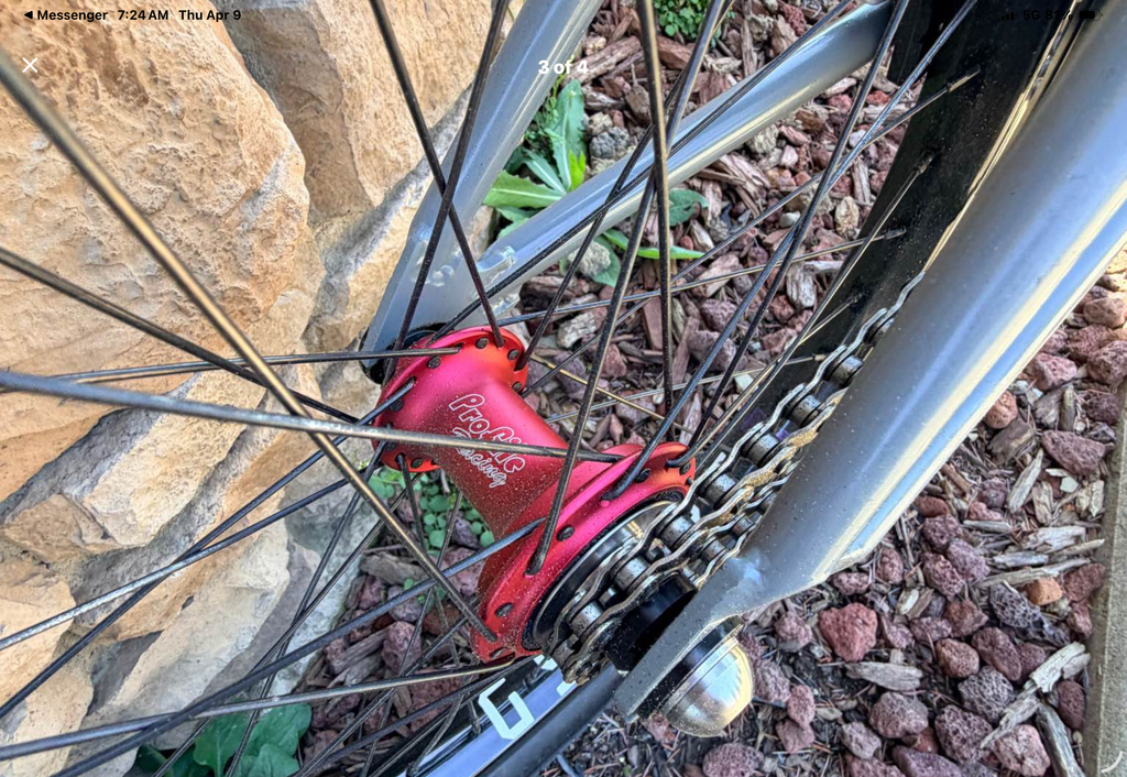 **PRE-OWNED S&M CUSTOM BIKE