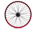 Cinema 444 Front Wheel (Black/Red) (20 x 1.75)