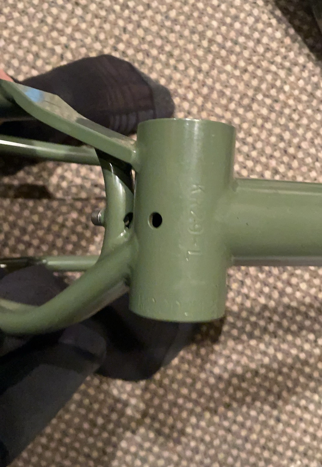 ** PRE-OWNED** 
Surly Krampus Frameset - 29", Steel, British Racing Green, Size Large