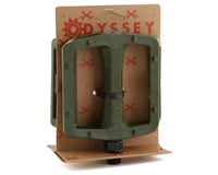 Odyssey Grandstand V2 PC Pedals (Tom Dugan) (Army Green) (Pair) (9/16")