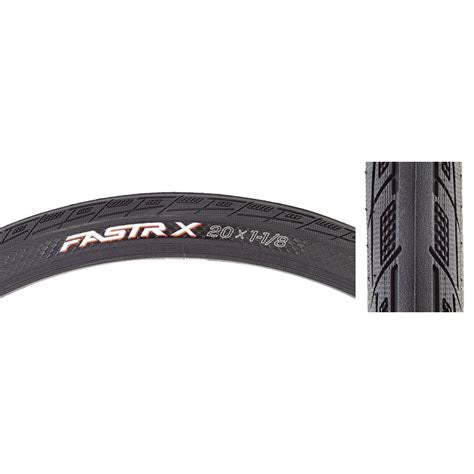 Tioga PowerBlock BMX race tire, 20x1 1/8, Black, wire bead