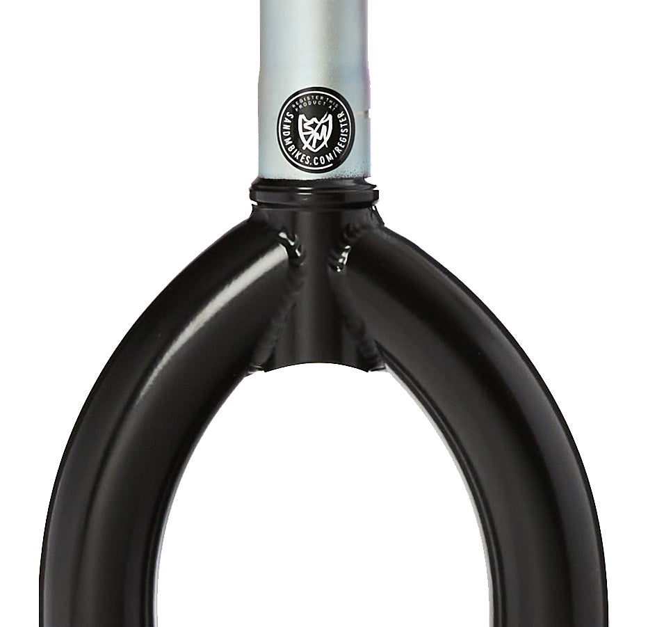 S&M WIDEMOUTH PITCHFORK (22″) (33MM OFFSET) FLAT BLACK