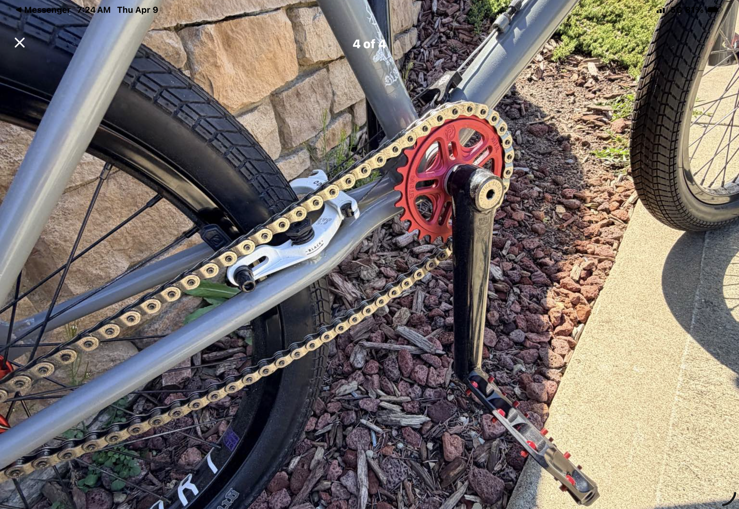 **PRE-OWNED S&M CUSTOM BIKE
