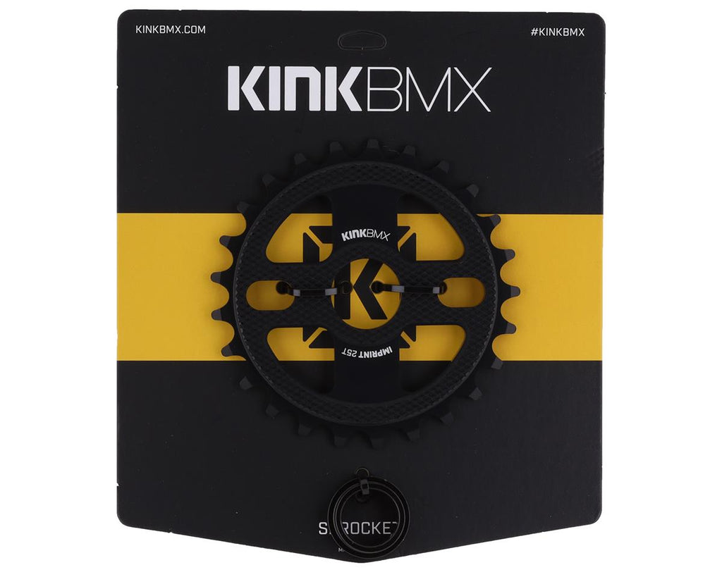 Kink Imprint BMX sprocket teeth detail, bolt drive