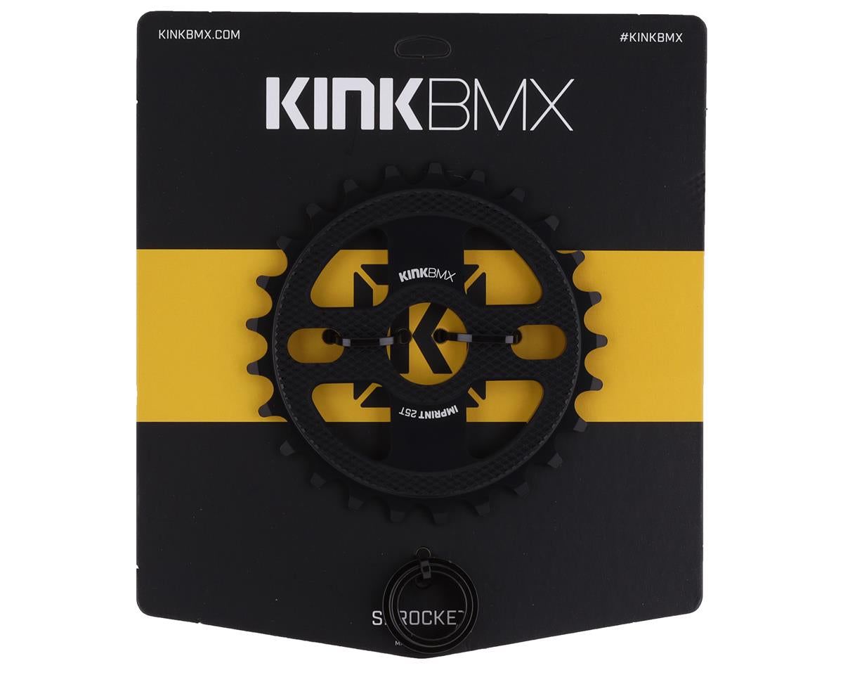 Kink Imprint BMX sprocket teeth detail, bolt drive