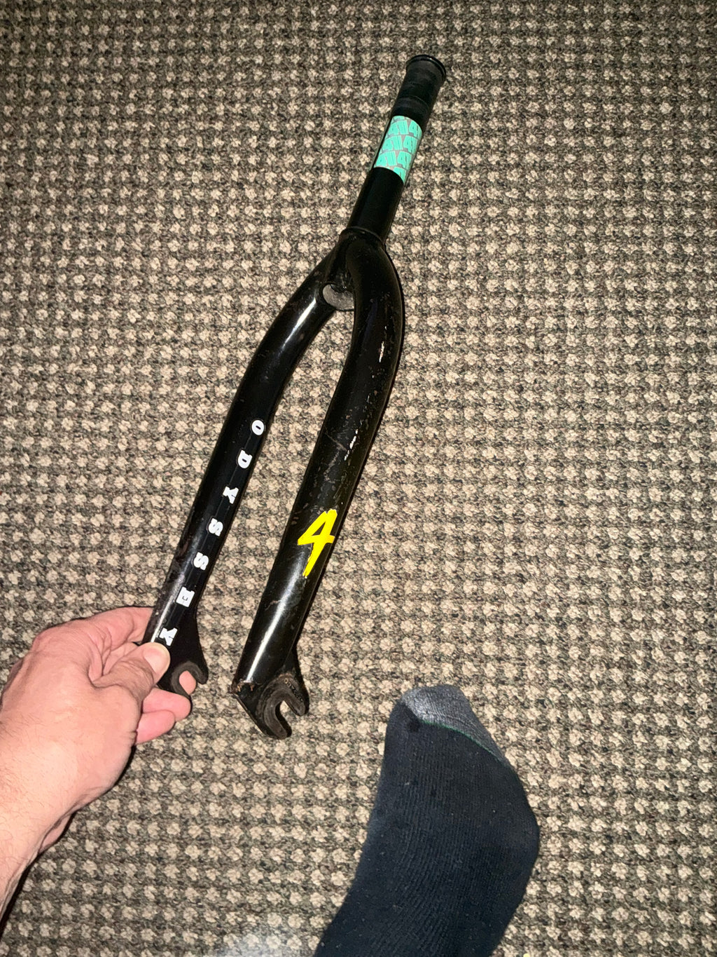 Odyssey R25 Forks – Black (Pre‑Owned, Rider Condition)