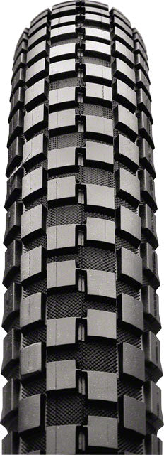 Maxxis Holy Roller BMX tire tread detail, 20x2.2, Black