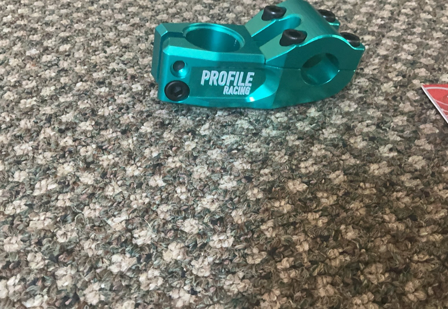 Profile Racing Push Stem Aqua (no packaging)