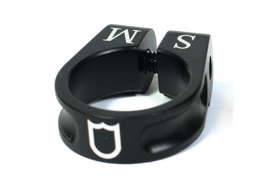 S&M XLT SEAT CLAMP (28.6 & 30mm) BLACK
