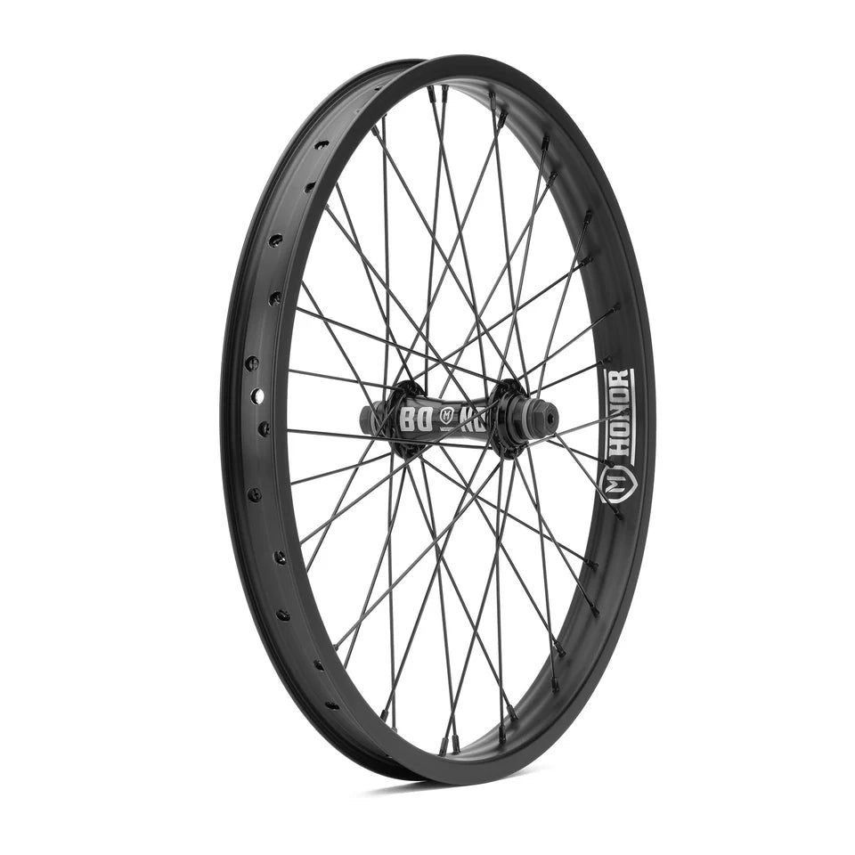 Mission Honor front BMX wheel, Black/Black