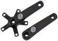 Black Promax SQ-1 square taper BMX crank arm set, 140mm