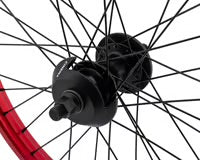 Cinema 444 Cassette Wheel (Black/Red) (RHD) (20 x 1.75)