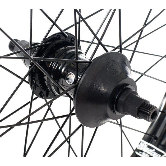 The Shadow Conspiracy Optimized rear wheel with Truss rim and freecoaster hub, Black