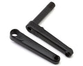 BSD Substance XL V2 flat black BMX crankset with investment cast boss and 24mm spindle.