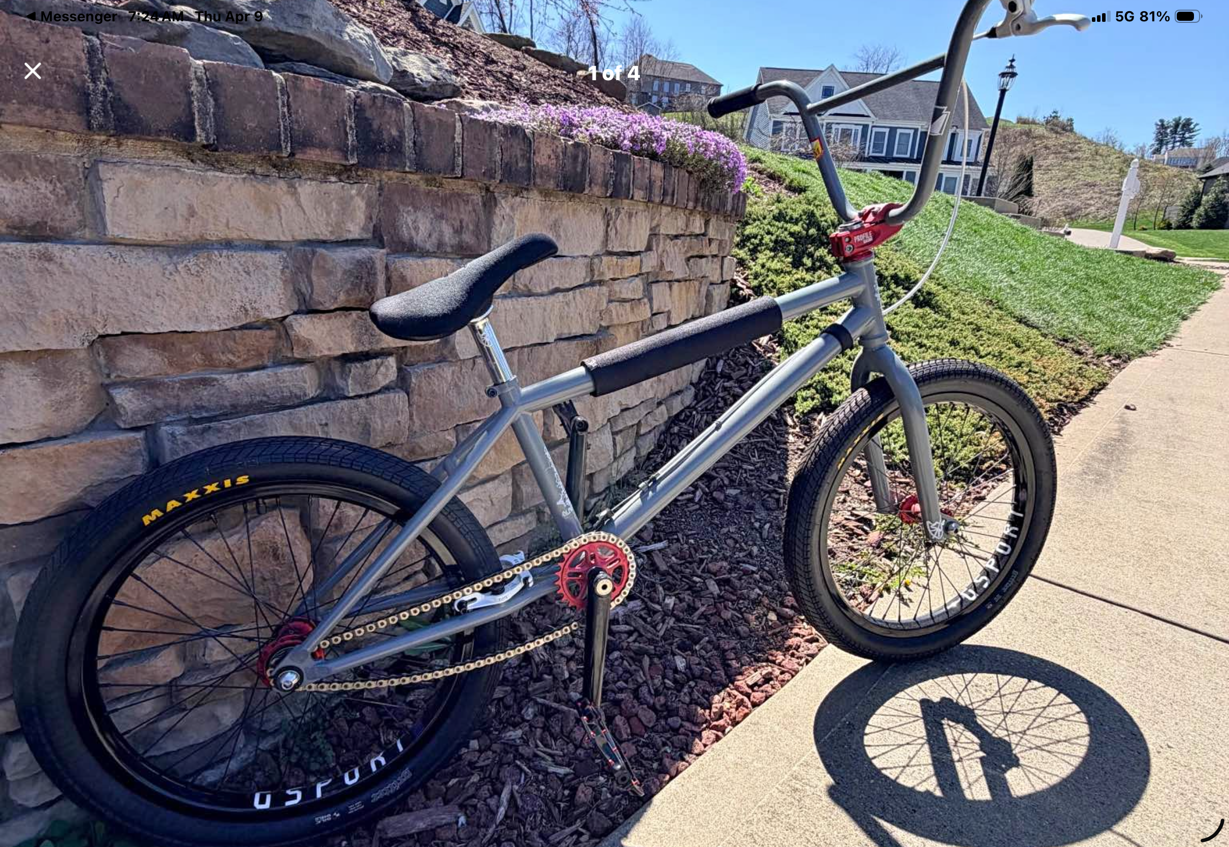**PRE-OWNED S&M CUSTOM BIKE