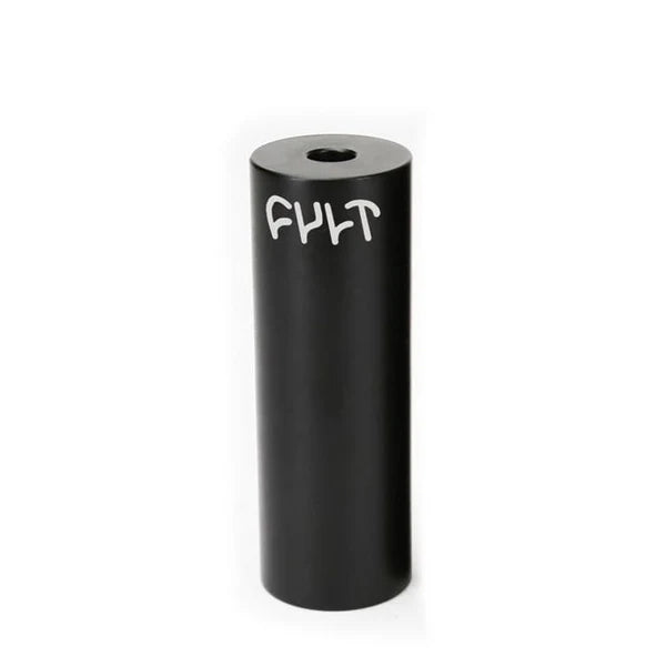 Cult Doomsday BMX peg in Black, 4.5in chromoly, sold individually