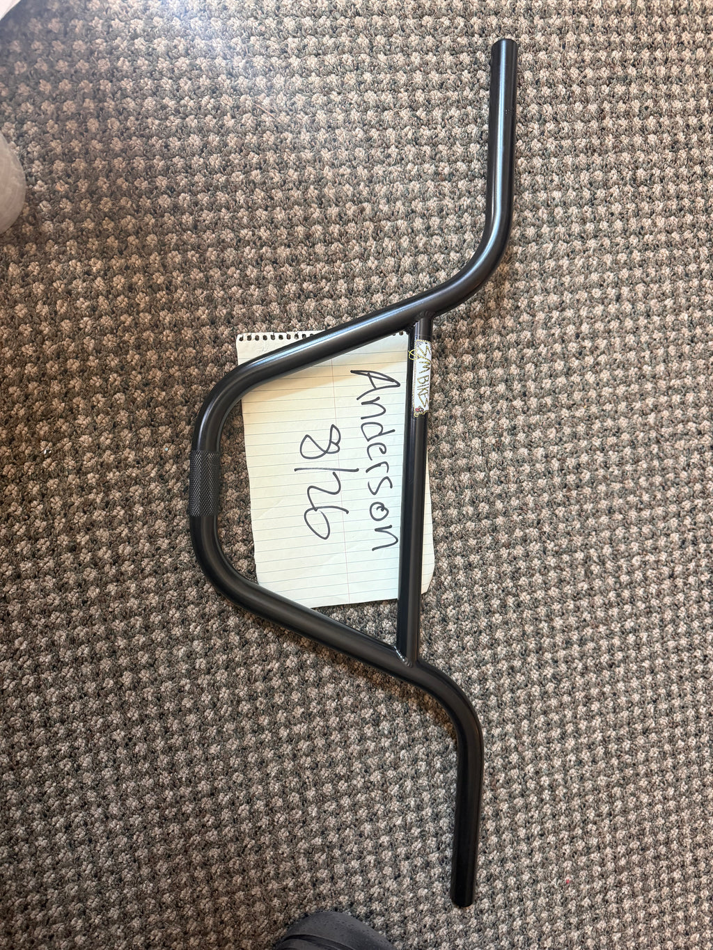 **Pre-Owned ** S&M No Exit Bars flat black ** Pre-Owned **