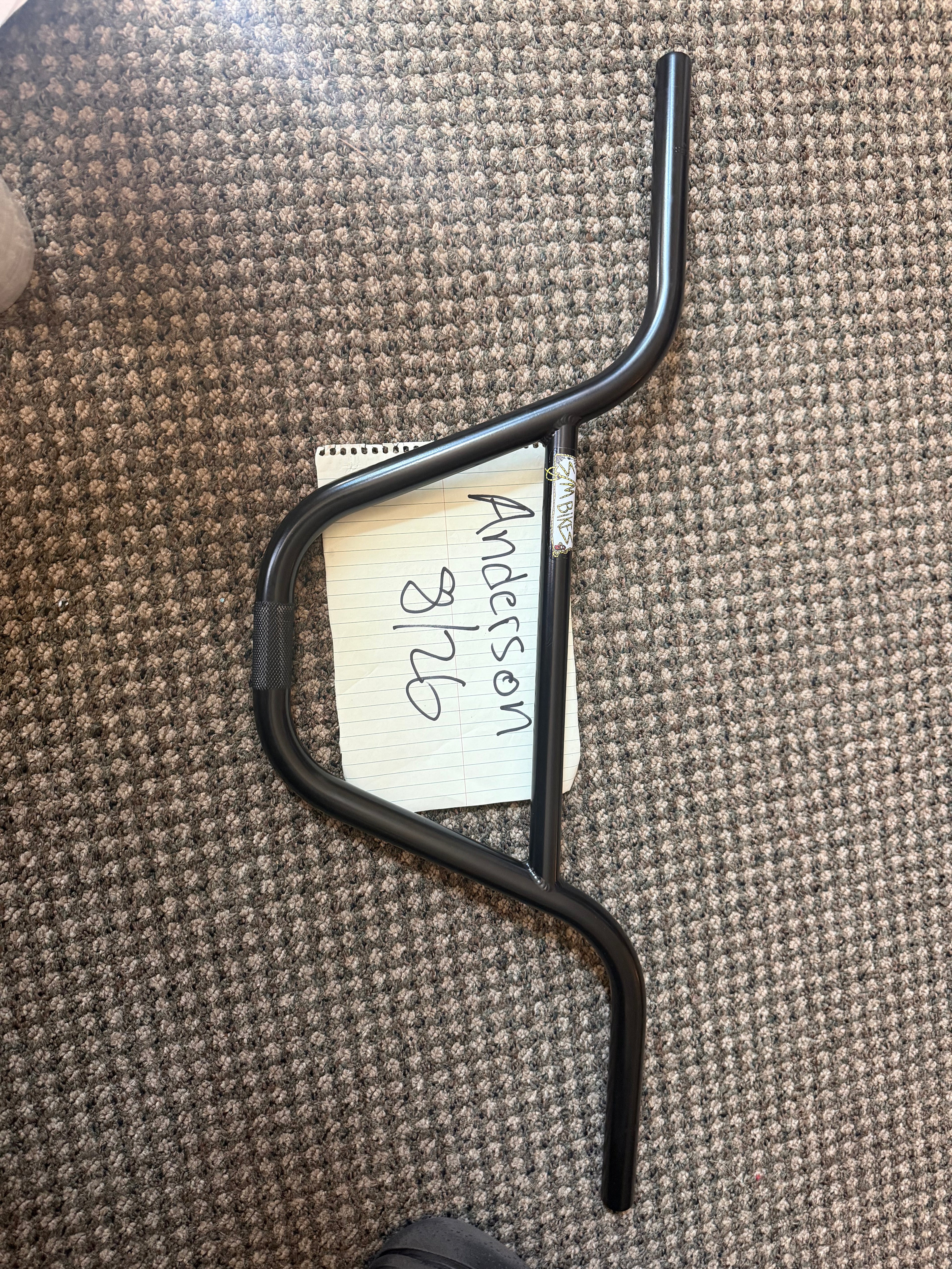 **Pre-Owned ** S&M No Exit Bars flat black ** Pre-Owned **