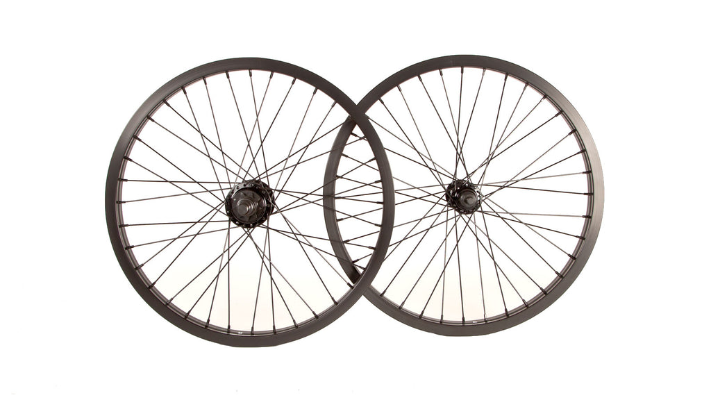 Fit Bike Co OEM 20in wheelset rim detail, 36H double wall