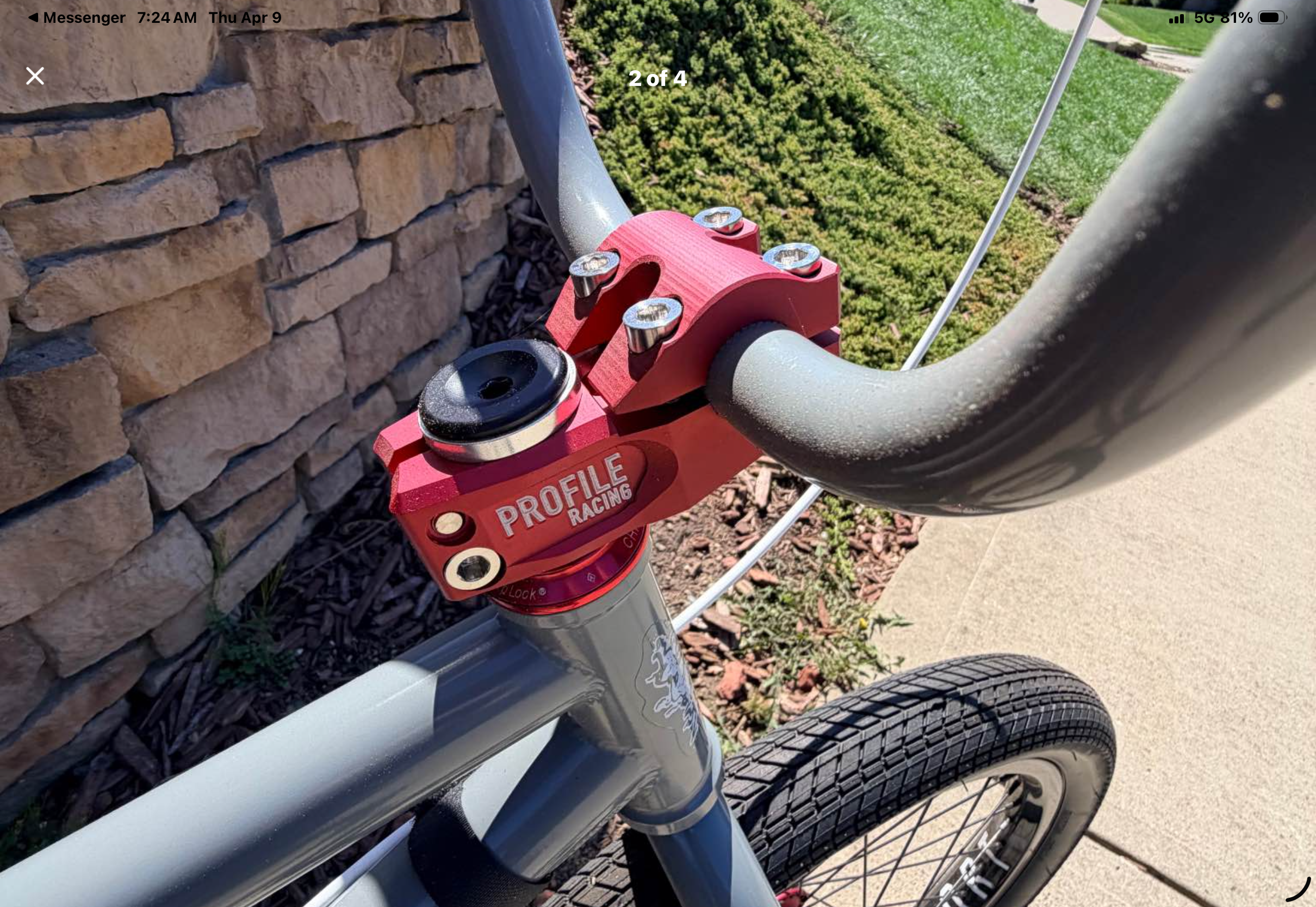**PRE-OWNED S&M CUSTOM BIKE