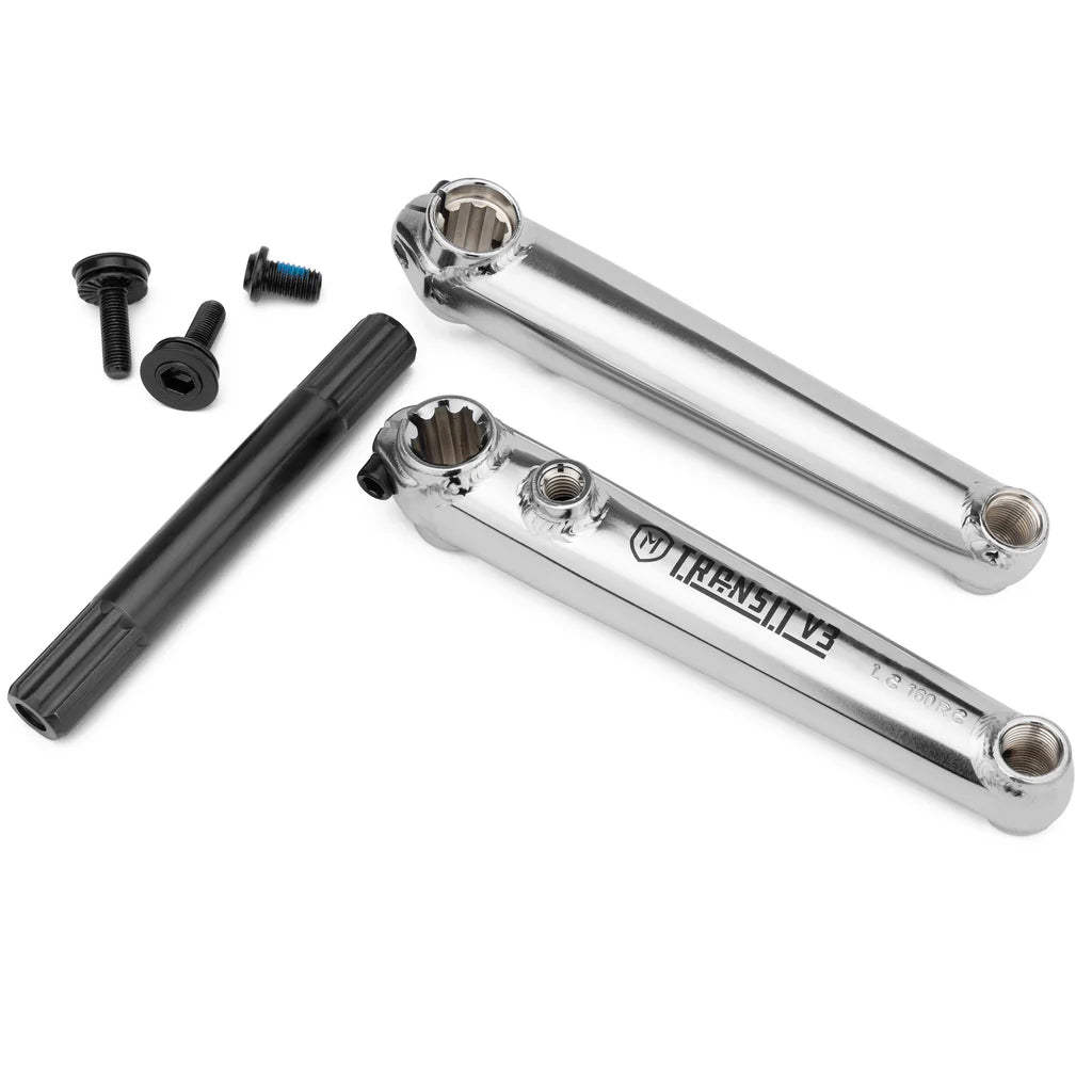 TRANSIT V3 CRANKS
160 Chrome $79.99