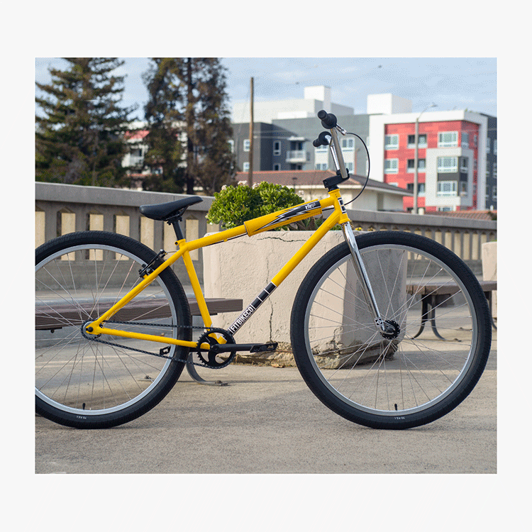 FIT CR29 HURRICANE YELLOW – (1 AVAIL WITH SCRATCHED DOWN TUBES $600) ** IN STORE PICK UP ONLY)