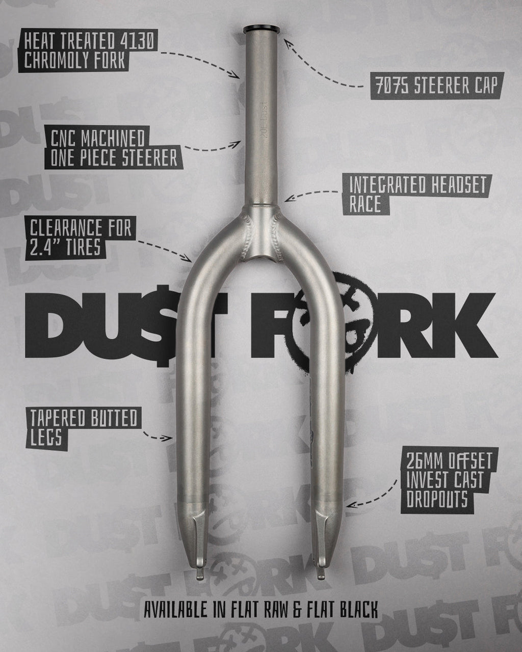 BSD Dust Fork (Flat Raw)