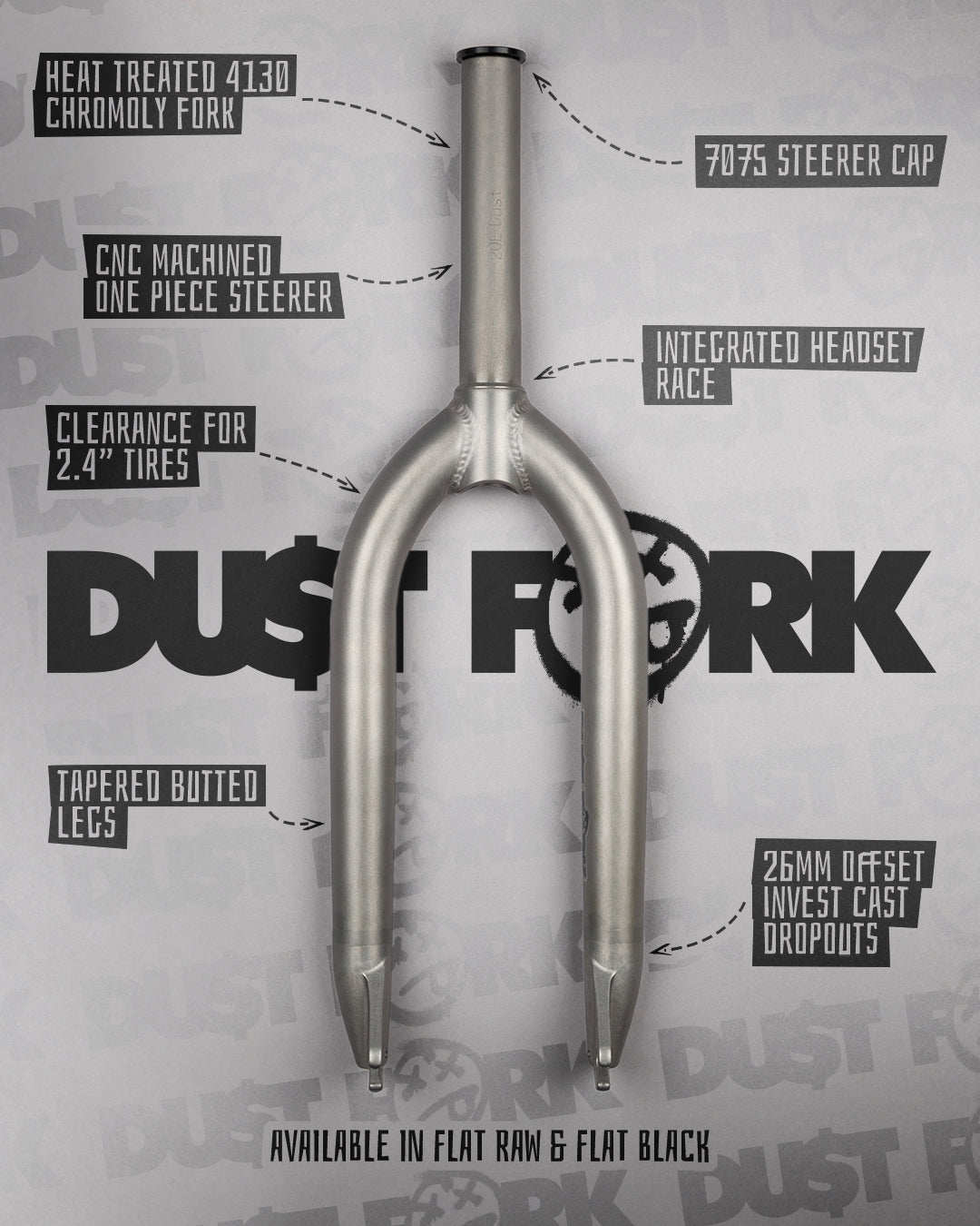 BSD Dust Fork (Flat Raw)