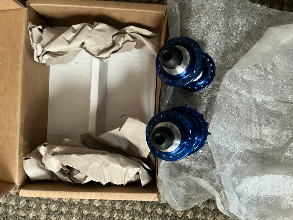 Profile Racing Mini Cat's Eye Cassette Hub Set (Blue). NOS