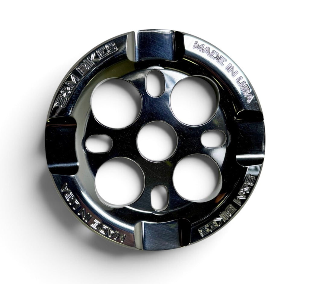 S&M MID SCHOOL GUARD SPROCKET (25,28,30,) Polished