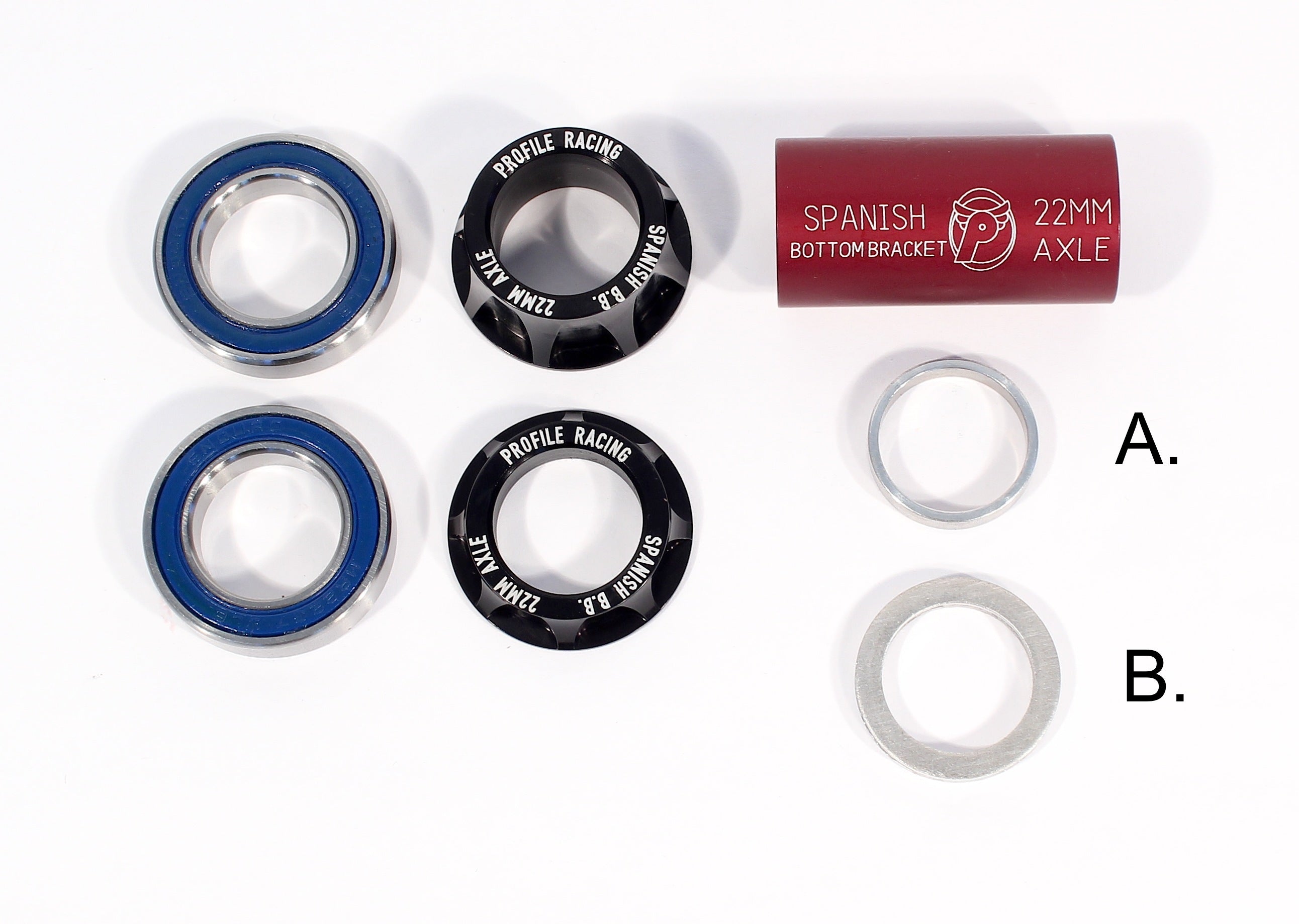 Profile Racing 22MM MID/SPANISH BOTTOM BRACKET