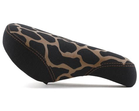 BSD Safari Fat Pivotal seat in Black Giraffe print, side view