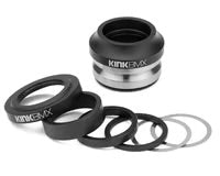 Kink Cascade integrated headset in matte black, 1-1/8 inch