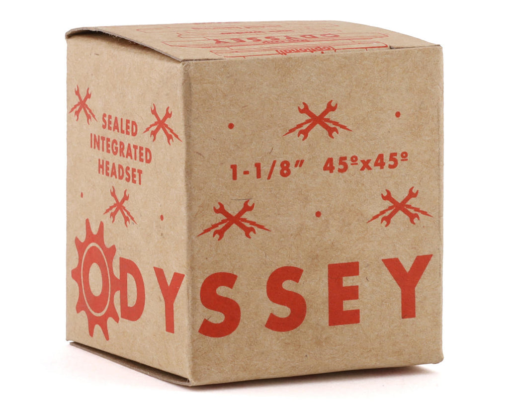 Odyssey Pro integrated headset polished silver in its retail box