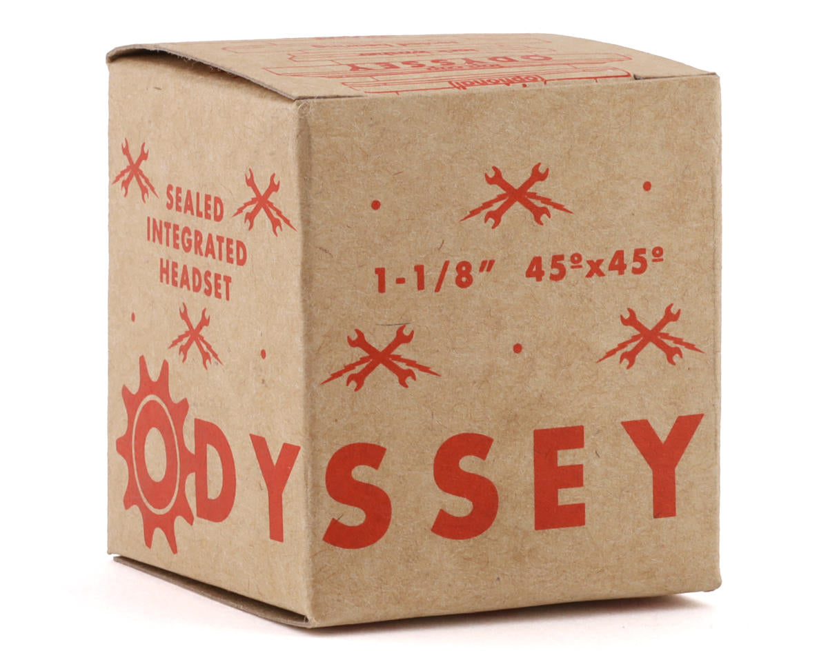 Odyssey Pro integrated headset polished silver in its retail box